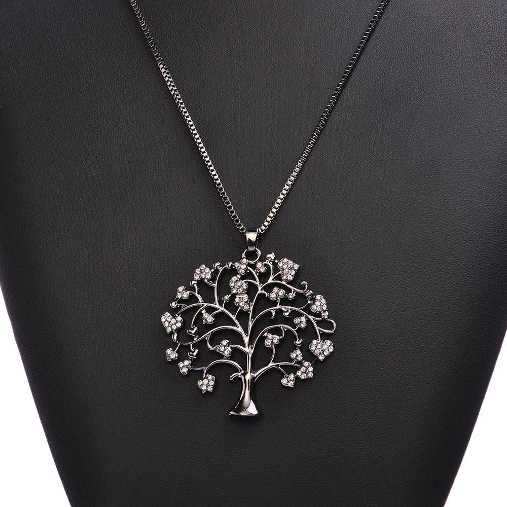 Tree Chain Pendant Necklace for Women