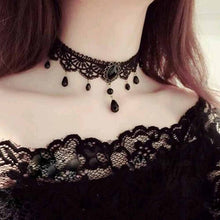 Black Velvet Choker Statement Necklaces & Pendants for Women