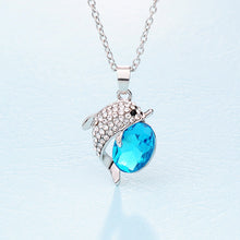 Beautiful Dolphin Rhinestone Crystal Pendants For Women