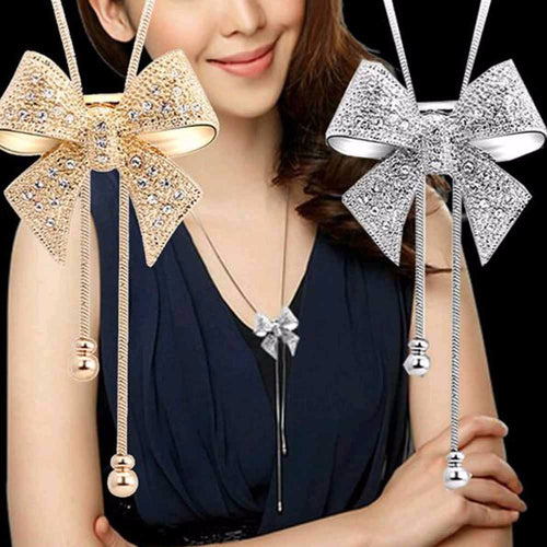 Bow Style Necklace For Ladies