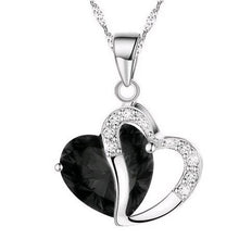 Heart Pendant Necklace Crystal jewelry For Girls