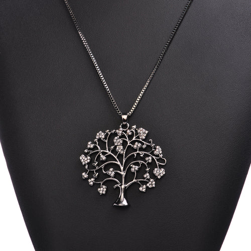 Tree Chain Pendant Necklace for Women