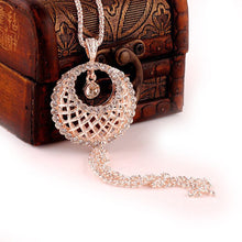 Bird Nest Necklace Female Long Paragraph Sweater Crystal Chain Tassel